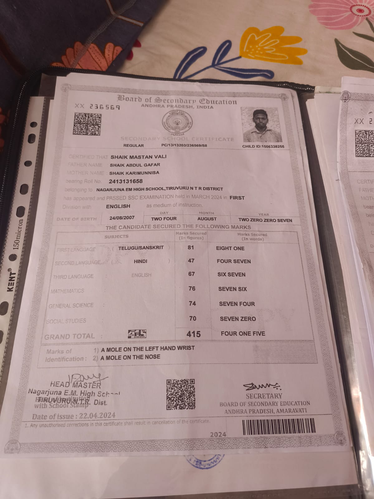 Sk mastan vali